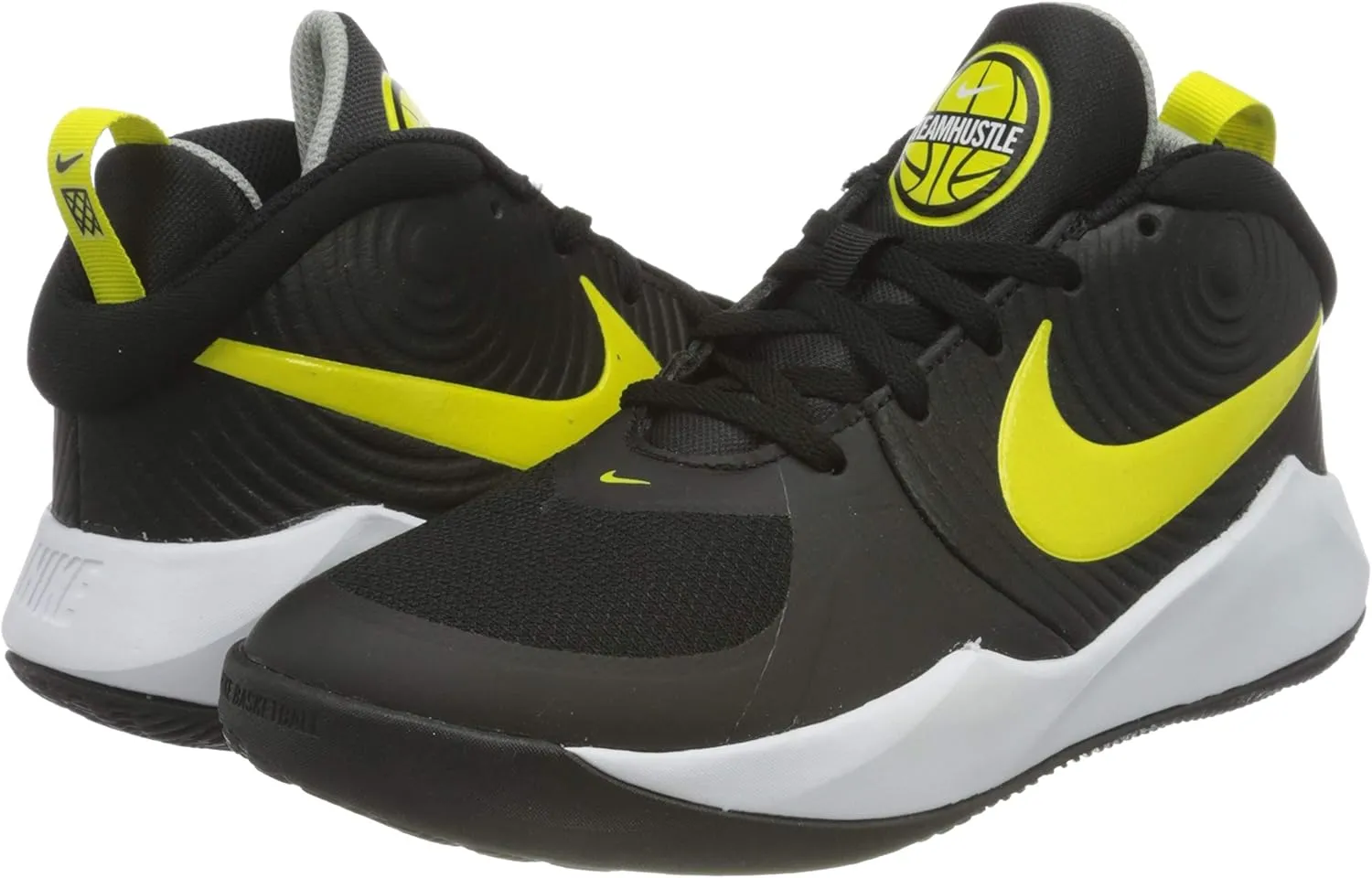 Nike Unisex-Child Team Hustle D 9 Pre School Basketball Shoe