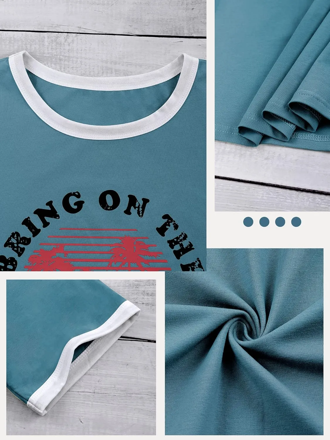 Nlife Bring On The Sunshine Graphic Long Sleeves Tees Blouses for Women Tops Sweaters for Women