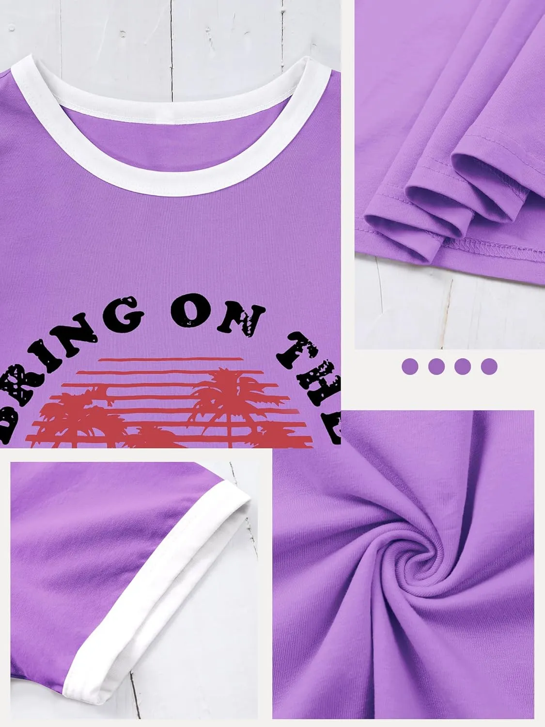 Nlife Bring On The Sunshine Graphic Long Sleeves Tees Blouses for Women Tops Sweaters for Women