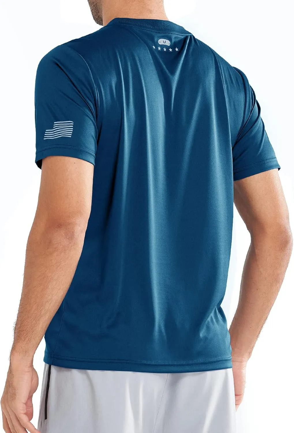 NORTHYARD Men's UPF 50  Sun Protection Shirts Swim SPF UV Quick Dry Short Sleeve T-Shirts for Athletic Fishing Rash Guard