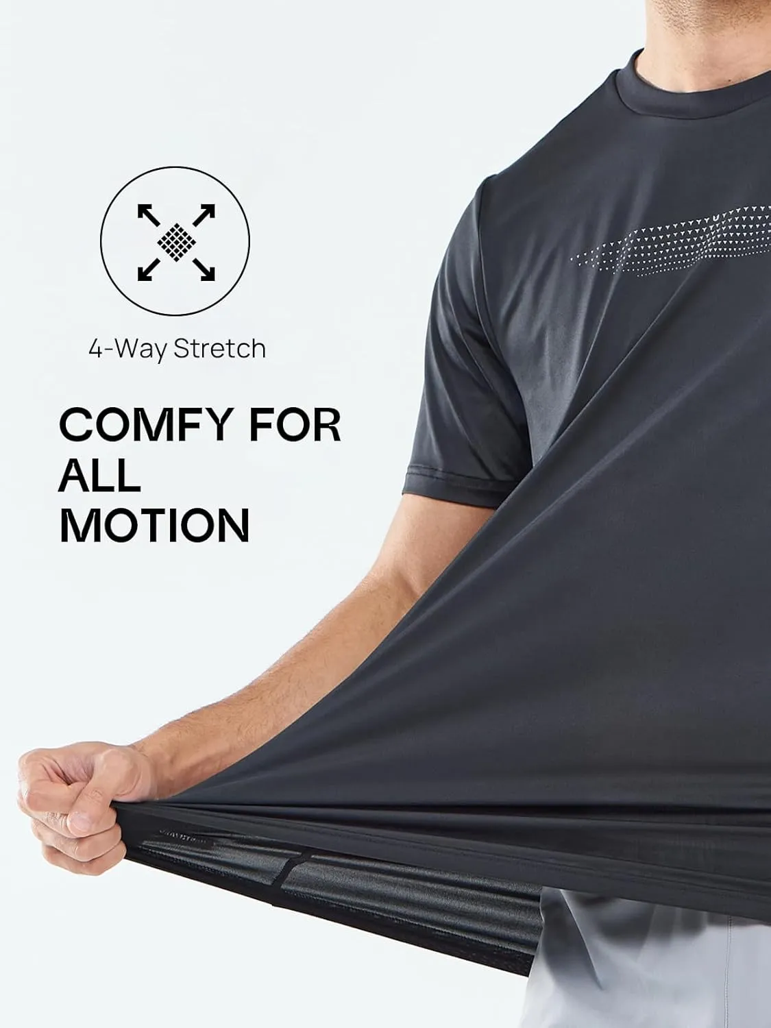 NORTHYARD Men's Workout Gym T-Shirts Lightweight Running Athletic Short Sleeve Quick Dry Shirt Tops