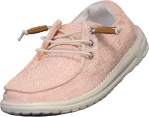 NORTY Unisex Kids Casual Boat Shoes - Slip-On Lace-Up Loafers for Boys and Girls - Lightweight Design