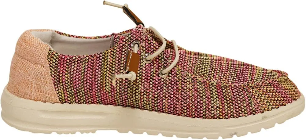 NORTY Unisex Kids Casual Boat Shoes - Slip-On Lace-Up Loafers for Boys and Girls - Lightweight Design