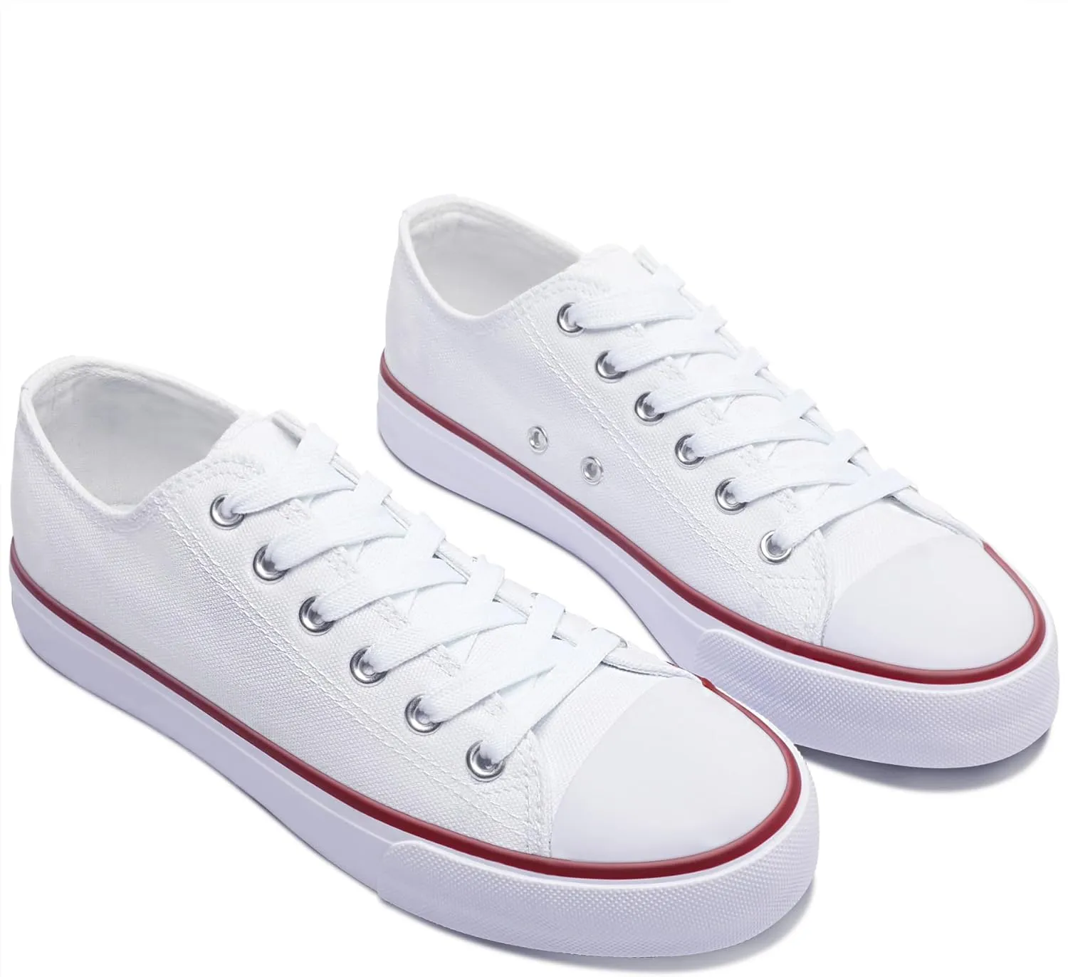 Obtaom Unisex Canvas Shoes Low Top Fashion Sneakers Slip on Walking Shoe