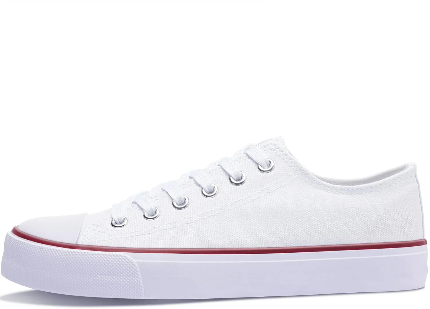 Obtaom Unisex Canvas Shoes Low Top Fashion Sneakers Slip on Walking Shoe