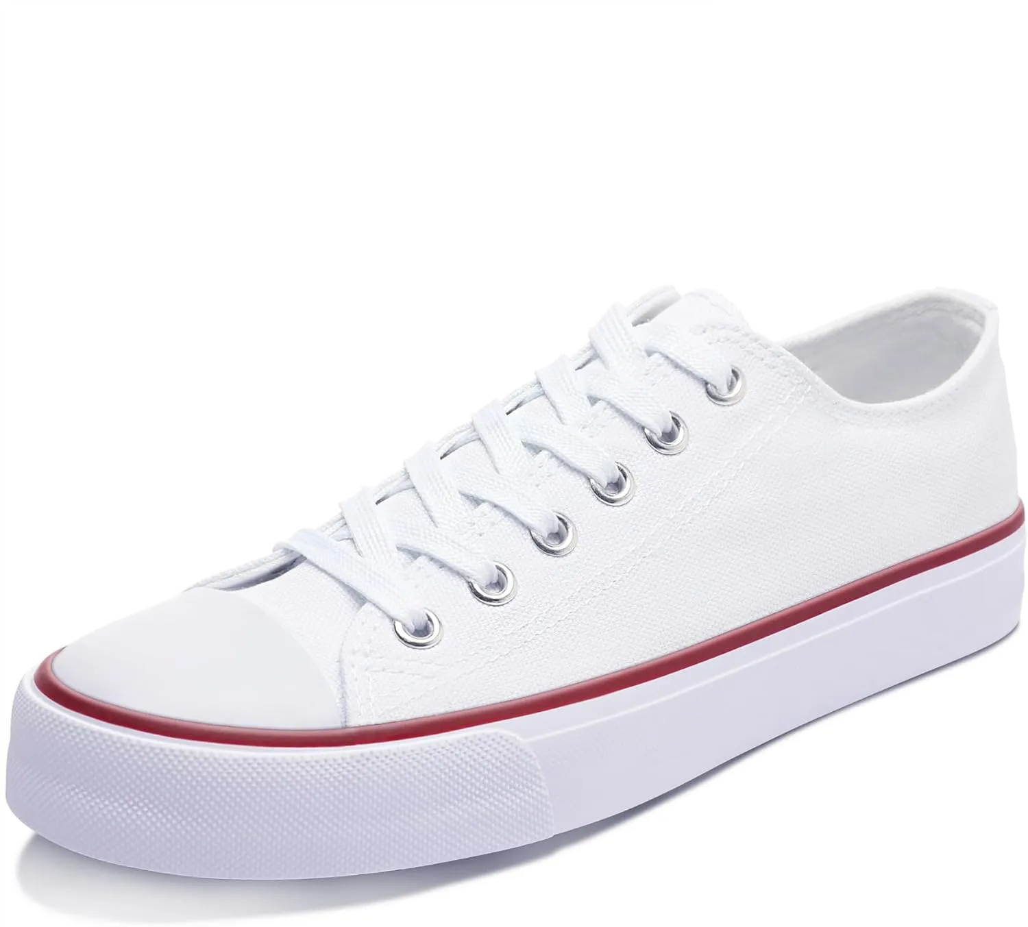 Obtaom Unisex Canvas Shoes Low Top Fashion Sneakers Slip on Walking Shoe