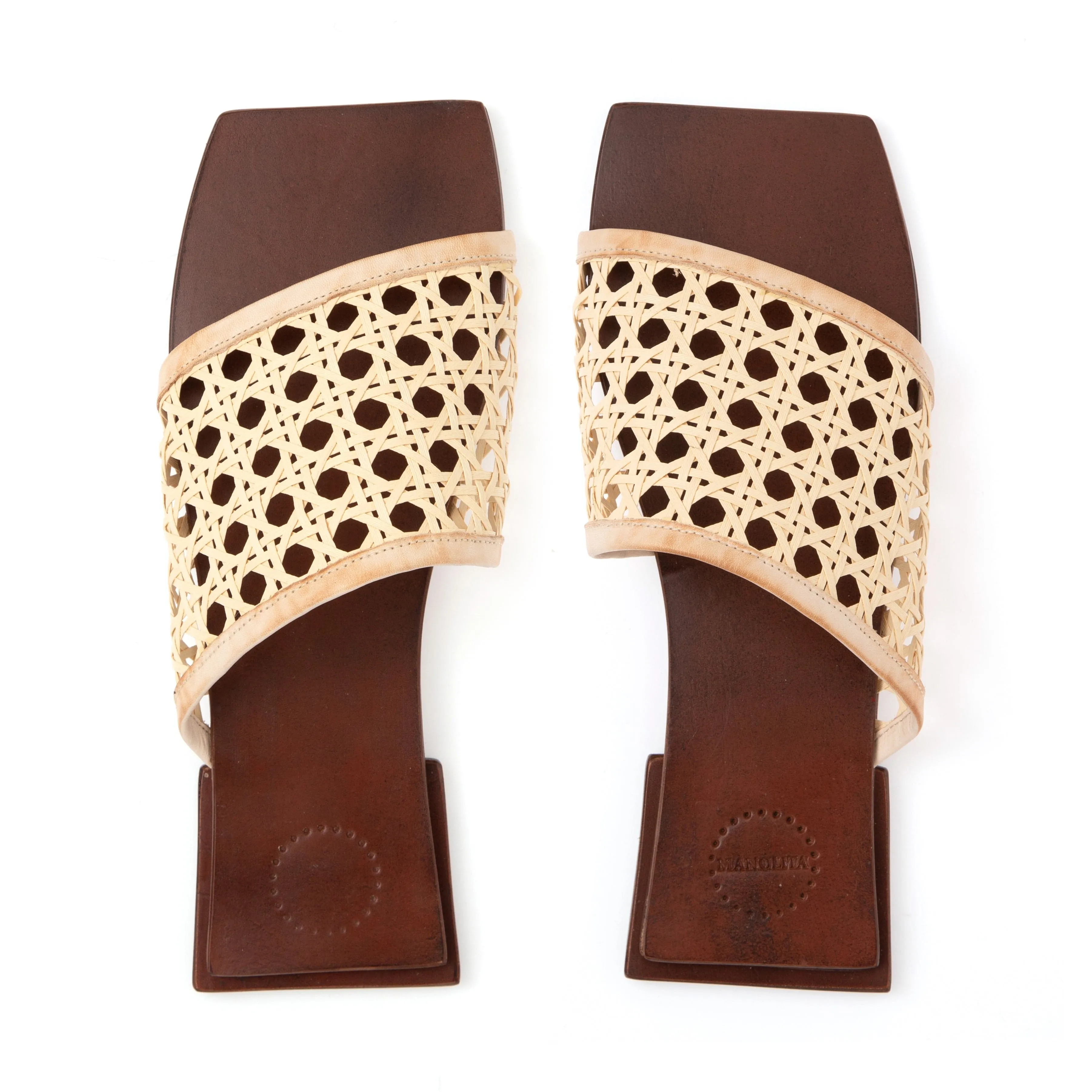 Palhoca Square Flat Brown