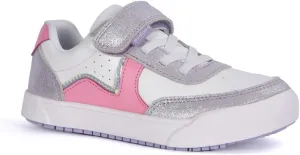 pediped Flex Muncy First Walker Shoe, White, 11 US Unisex Little Kid