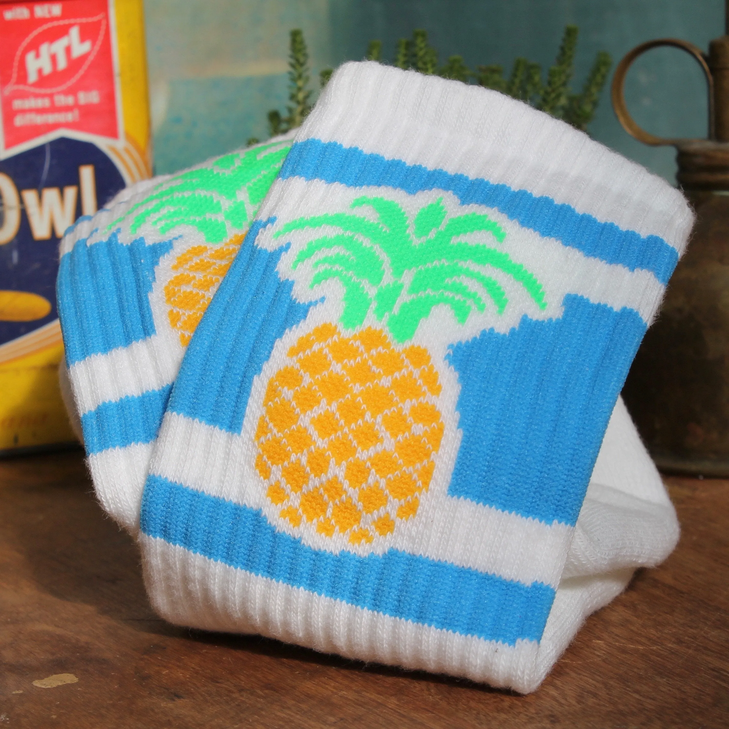 Pineapple Tube Socks