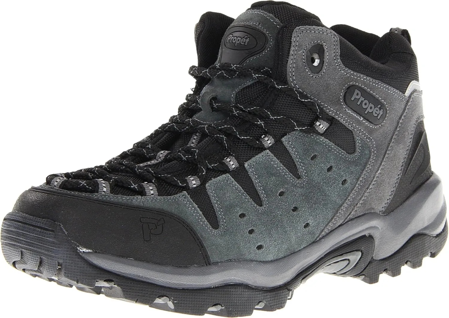 Propet Men's Summit Walker MidDenim/Pewter/Black,8.5 X (3E)