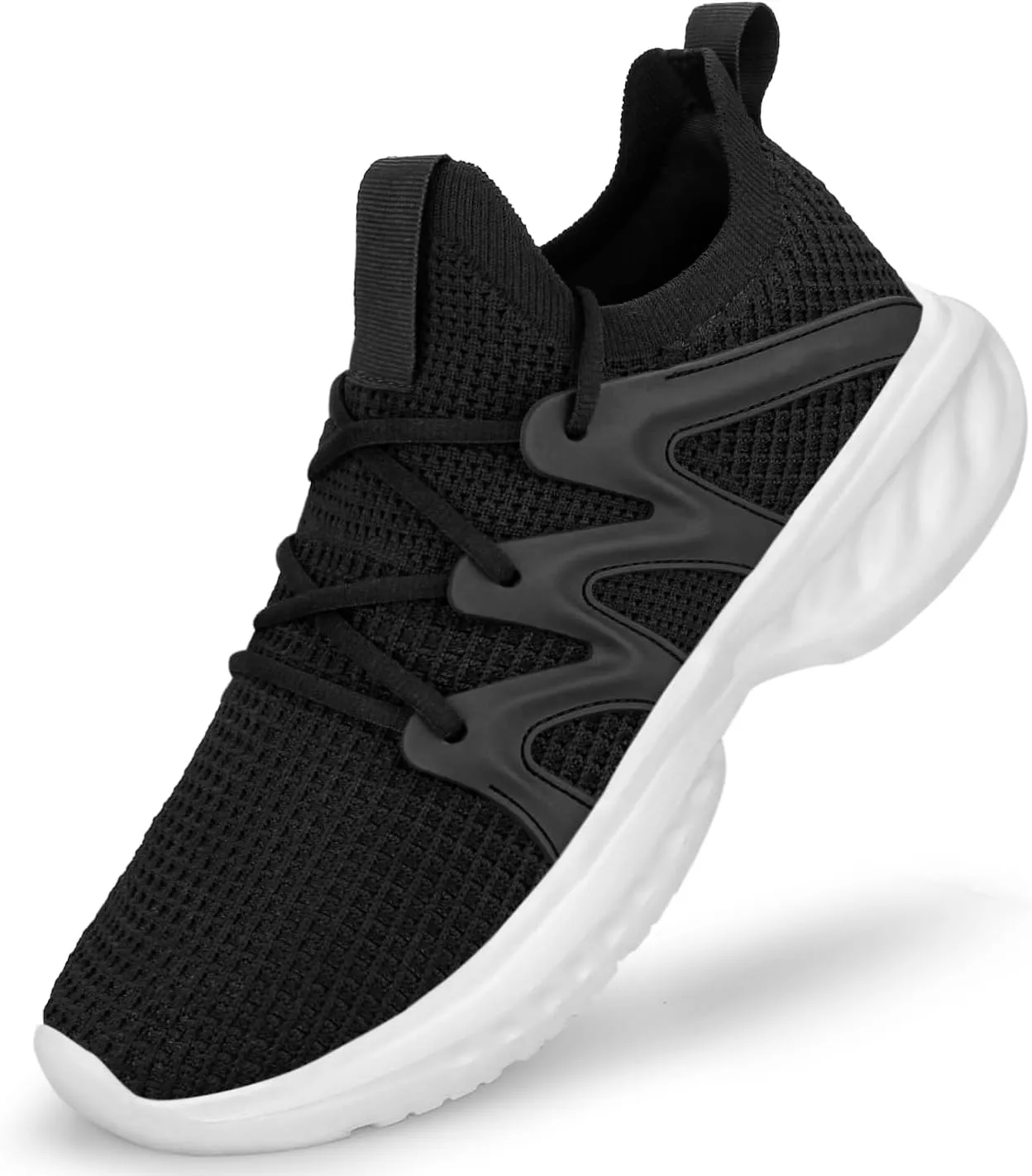 Pujcs Women Shoes Lightweight Tennis Shoes Non Slip Gym Workout Shoes Breathable Mesh Walking Womens Sneakers