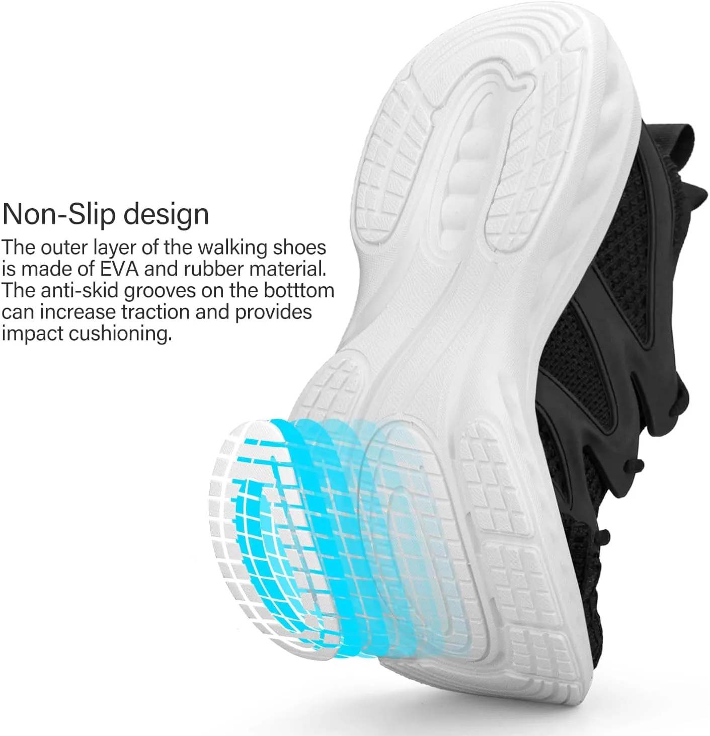Pujcs Women Shoes Lightweight Tennis Shoes Non Slip Gym Workout Shoes Breathable Mesh Walking Womens Sneakers
