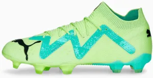 PUMA Mens Future Ultimate Firm GroundArtificial Ground Soccer Cleats Cleated, Firm Ground, Turf - Green - Size 13 M