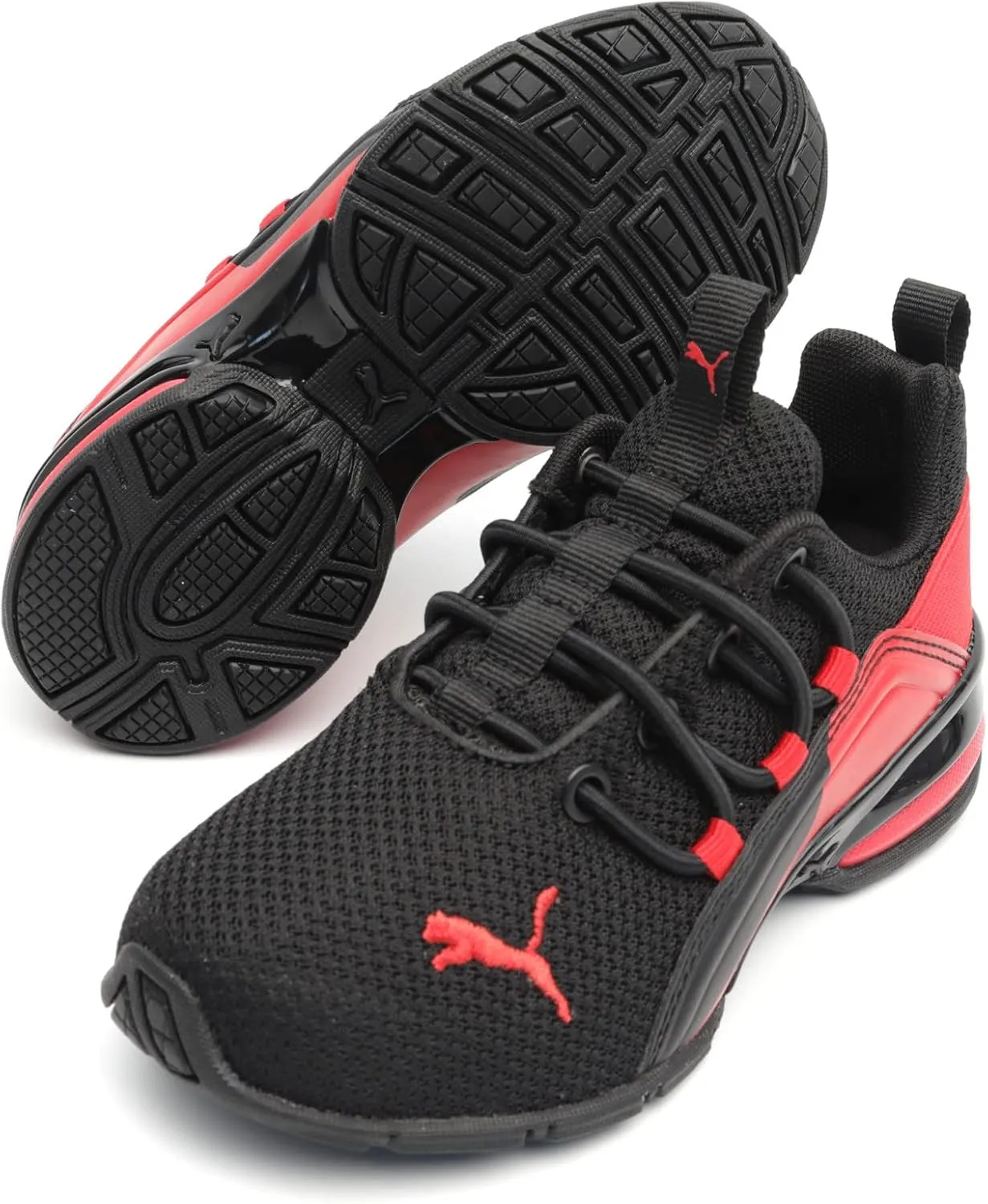 PUMA Unisex-Child Axelion Slip on Running Shoe