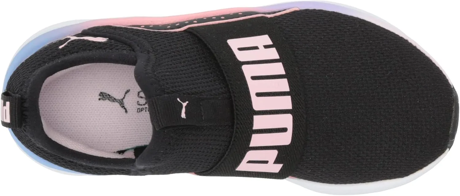 PUMA Unisex-Child Softride Sophia Slip on Running Shoe