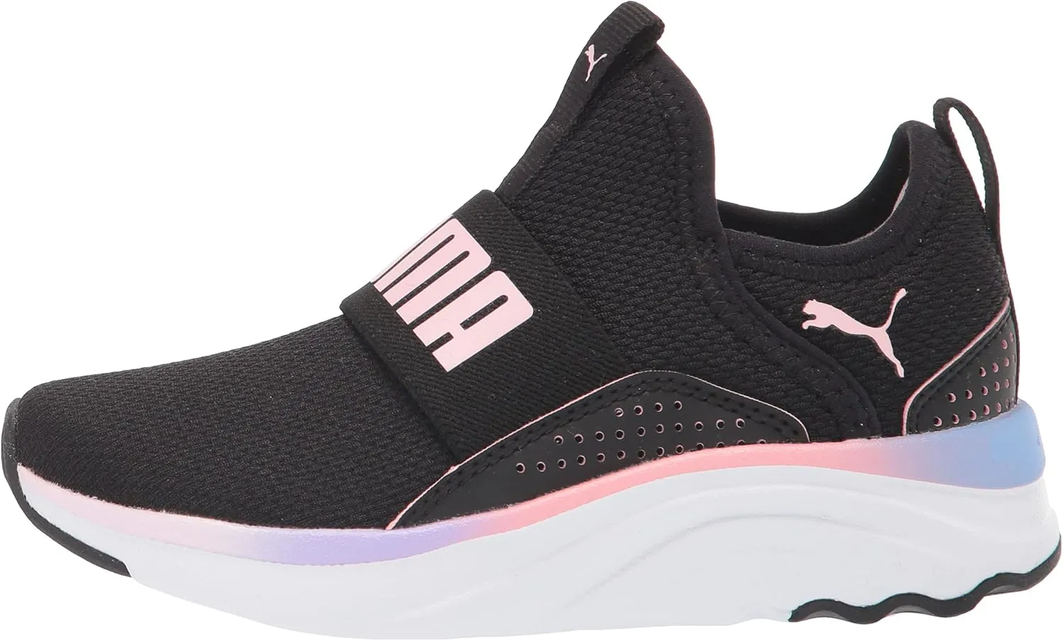 PUMA Unisex-Child Softride Sophia Slip on Running Shoe