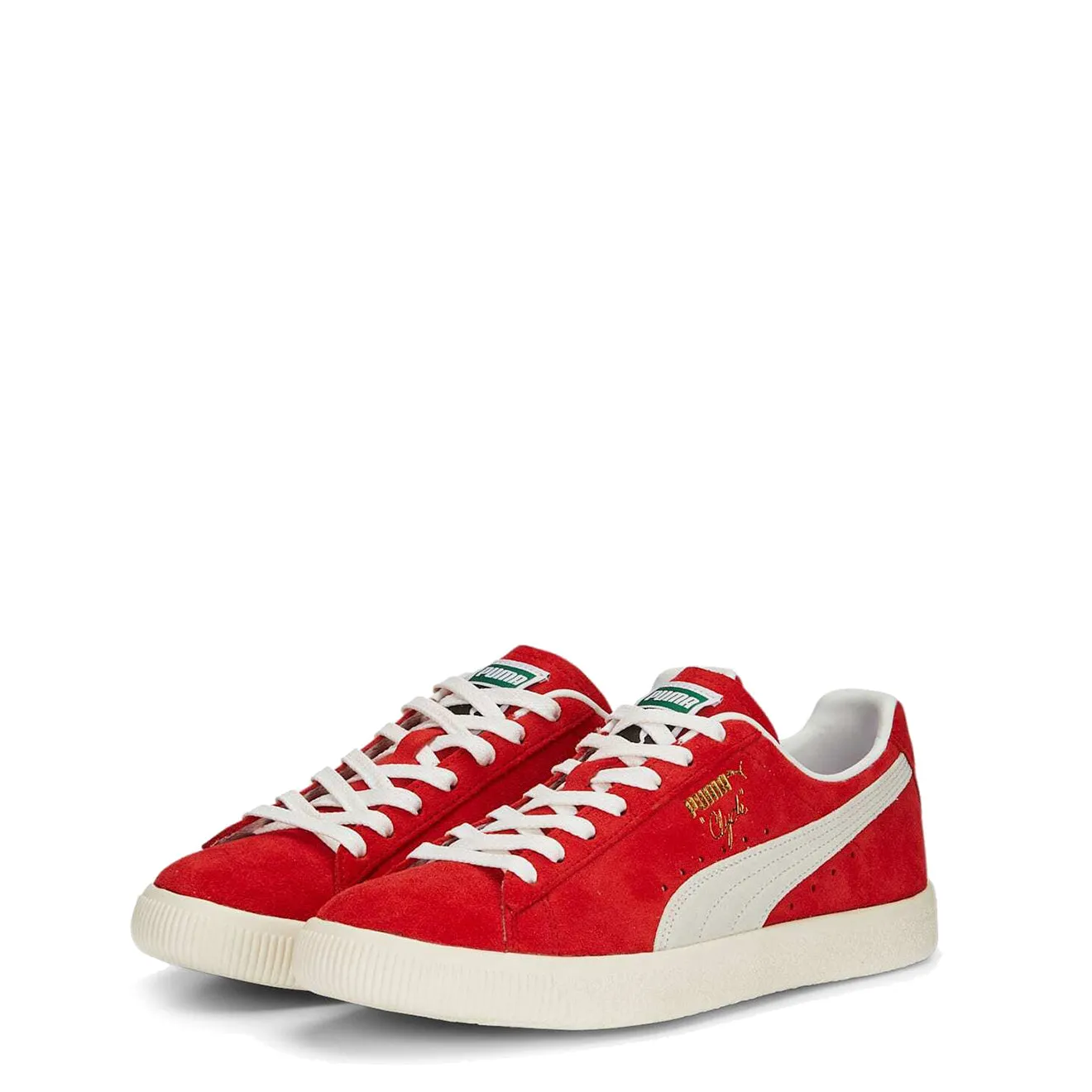Puma Women's Clyde OG Trainer For All Time Red / Puma White / Pristine