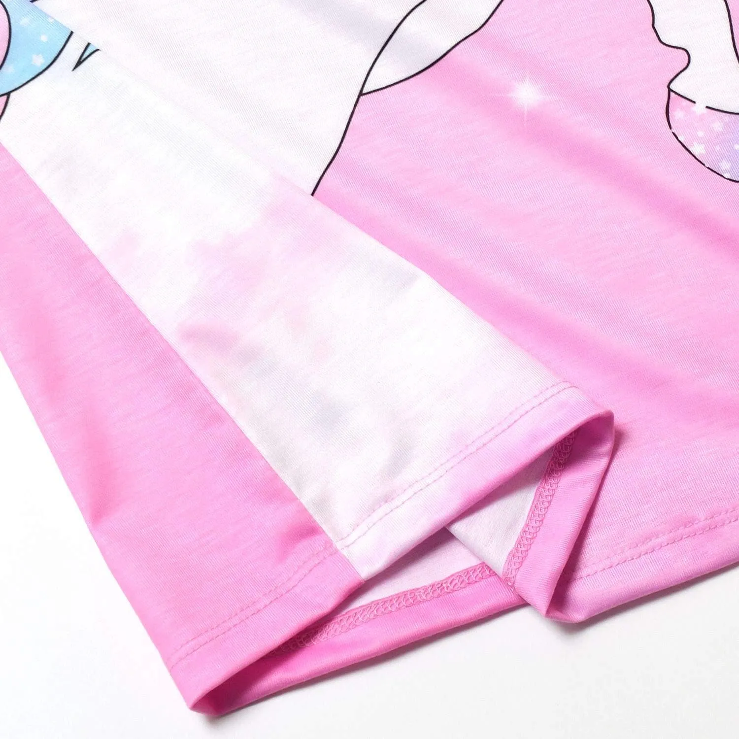QPANCY Girls Nightgowns Princess Nightdress Cotton Sleepwear Pajamas Dress for Kids