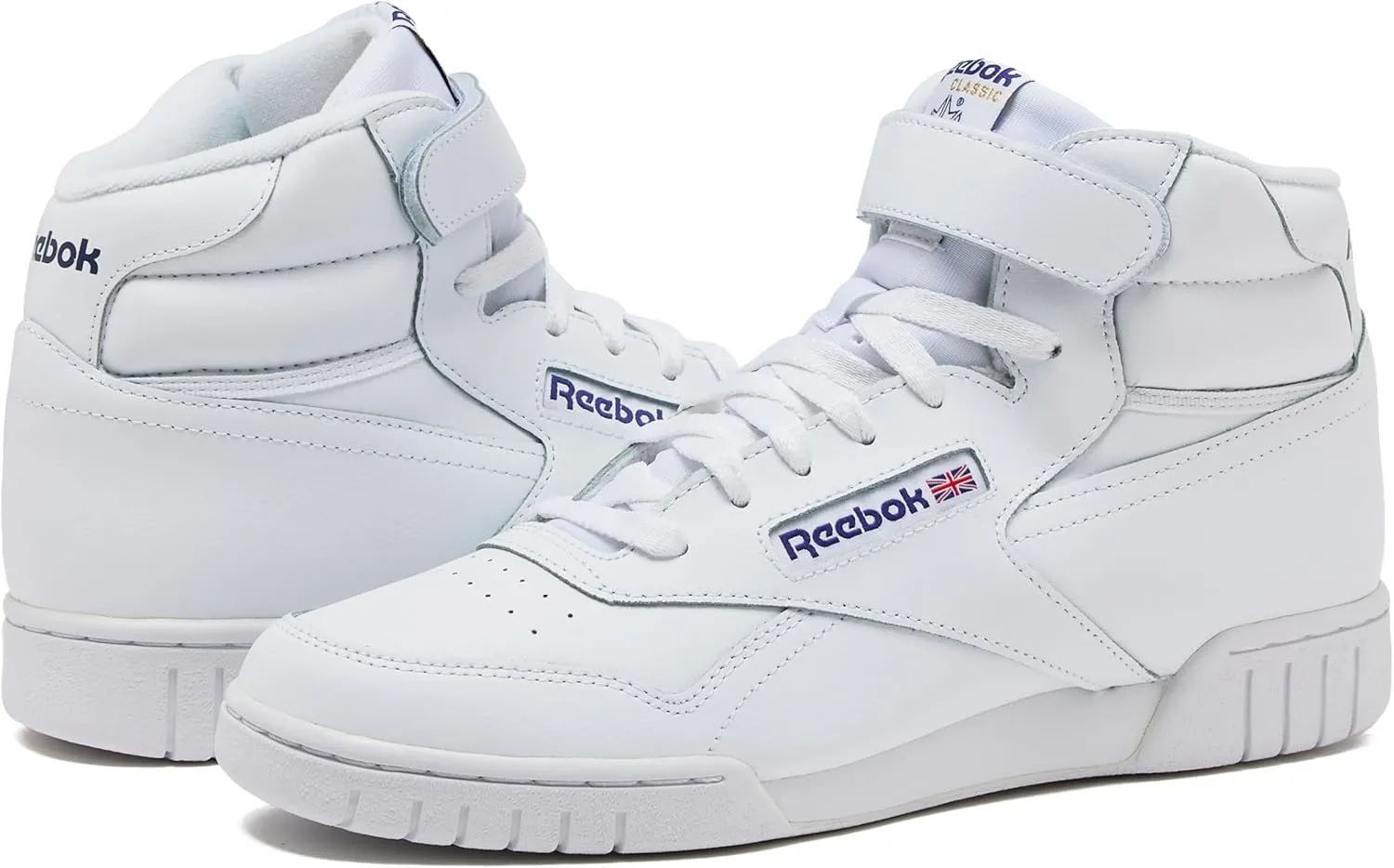 Reebok EX-O-FIT HI High Top Basketball Shoes for Men, Retro Men's Sneakers