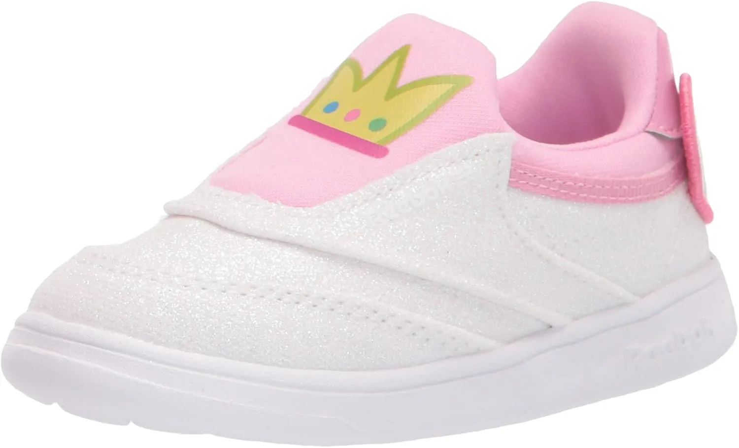 Reebok Kids Club C Sneaker, Peppa Pig Pink/White, 4 US Unisex Toddler