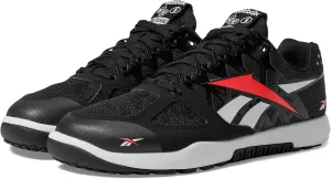 Reebok Men's Nano 2.0 Sneaker, White/Black/Neon Cherry, 9.5