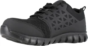 Reebok Men's Rb409 Sublite Cushion Work Safety Athletic Composite Toe Shoe Black