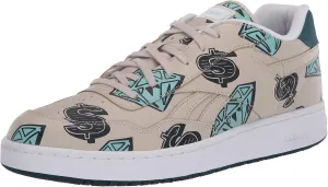 Reebok unisex-adult BB 4000 Sneaker ,stucco/pantone/pantone, 3.5 M US