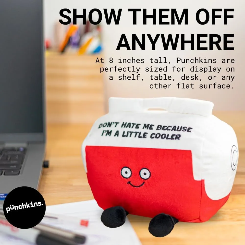Retro Block Plushie - I'll Mess You Up Funny Block Plush, Gift for Gamers, Sassy Plush Toy for Gifting
