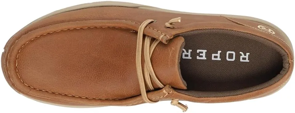ROPER Mens Clearcut Slip On Casual Shoes - Brown