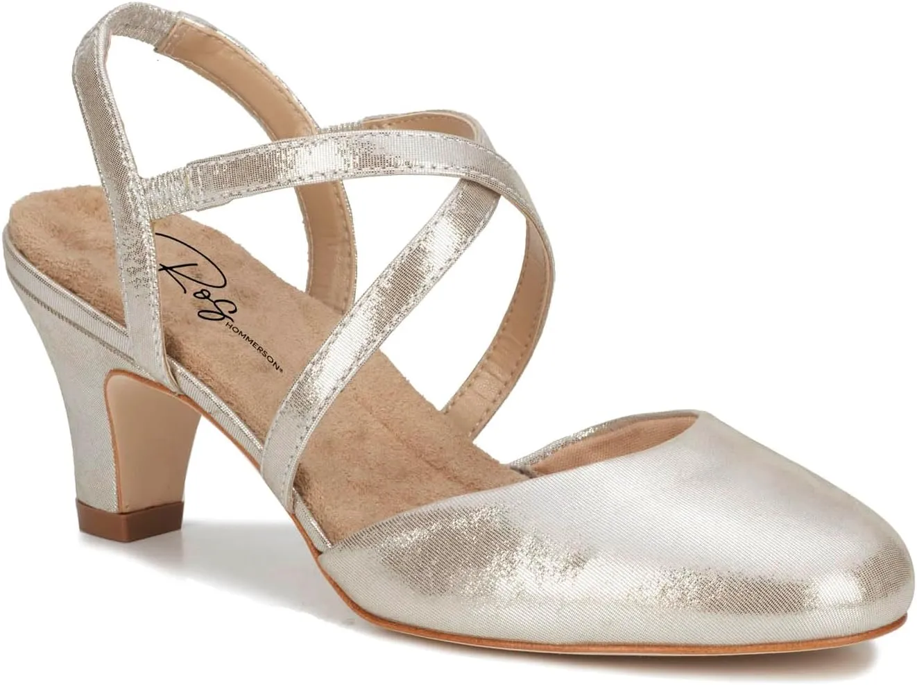 Ros Hommerson Women's Caliente Comfortable Retro-Style Strappy Heel