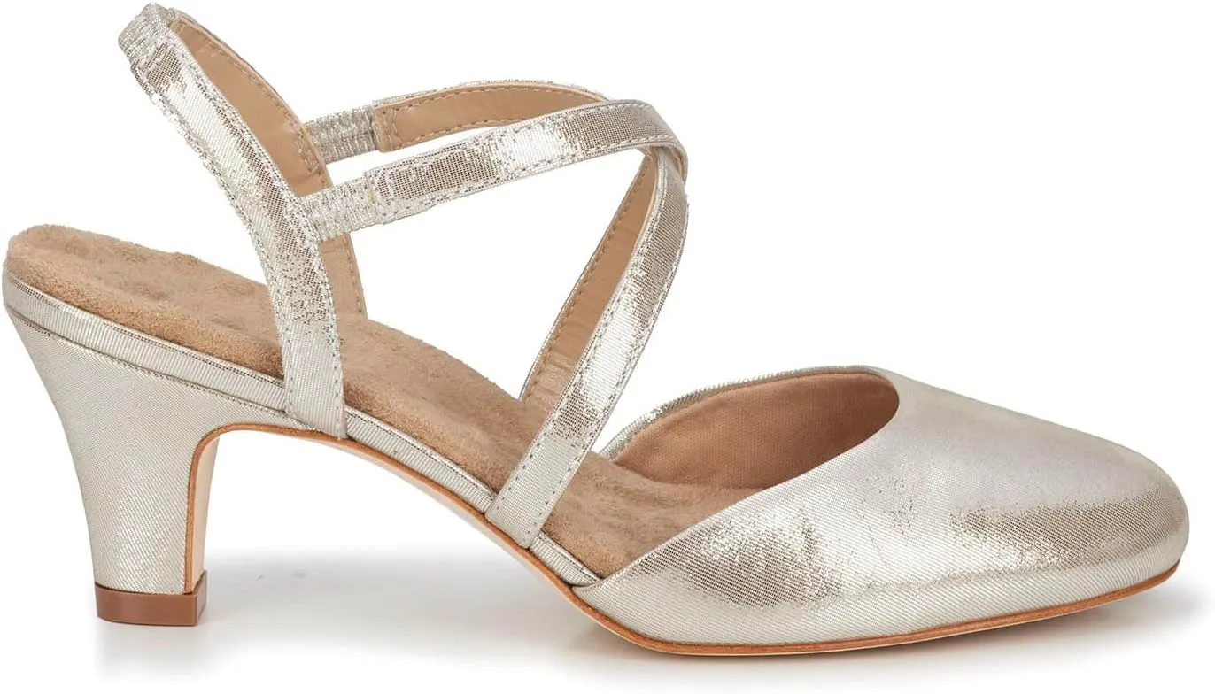 Ros Hommerson Women's Caliente Comfortable Retro-Style Strappy Heel