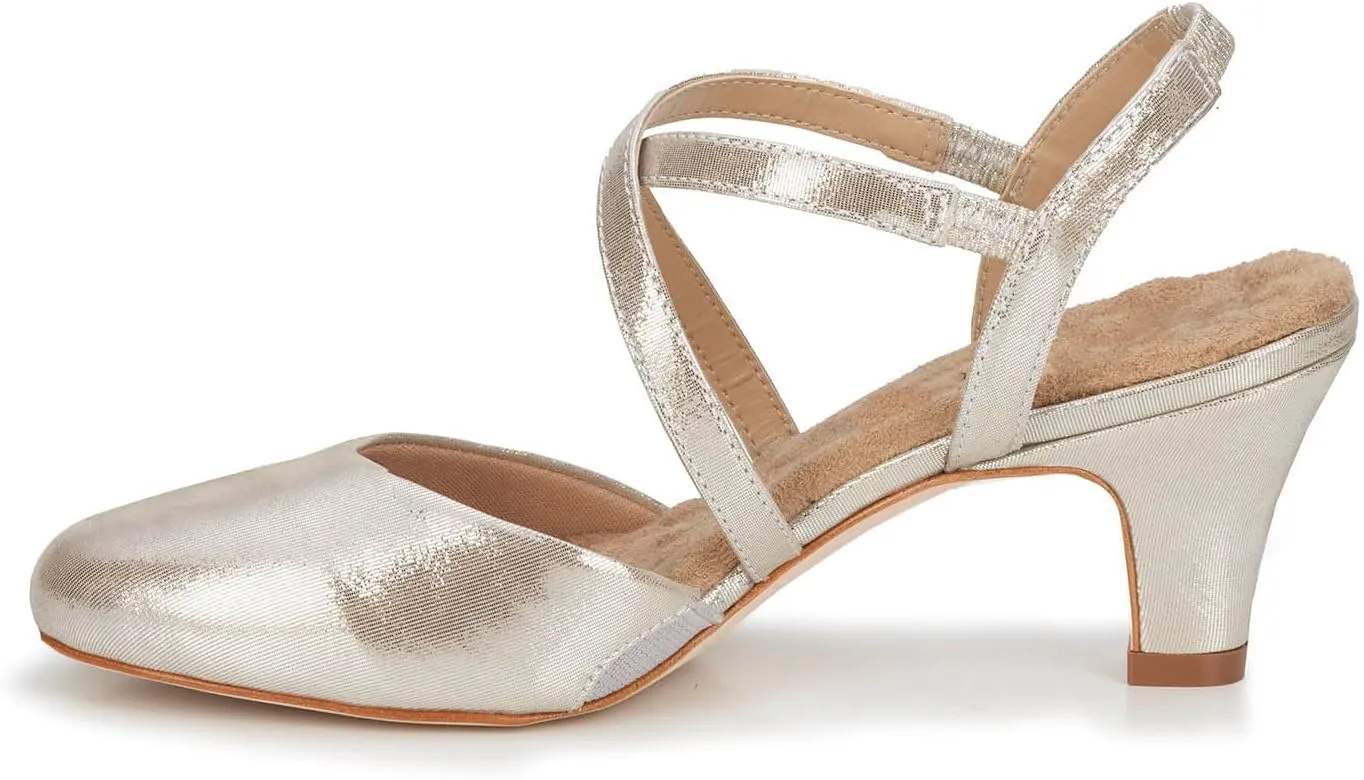 Ros Hommerson Women's Caliente Comfortable Retro-Style Strappy Heel