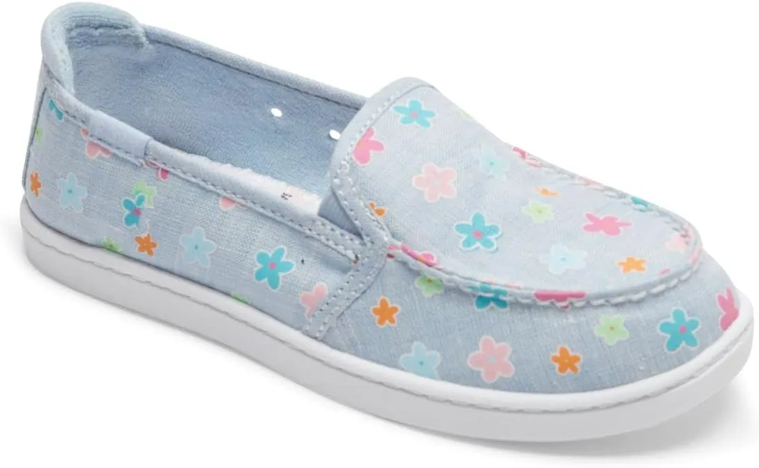 Roxy Girls Minnow Slip on Sneaker Shoe