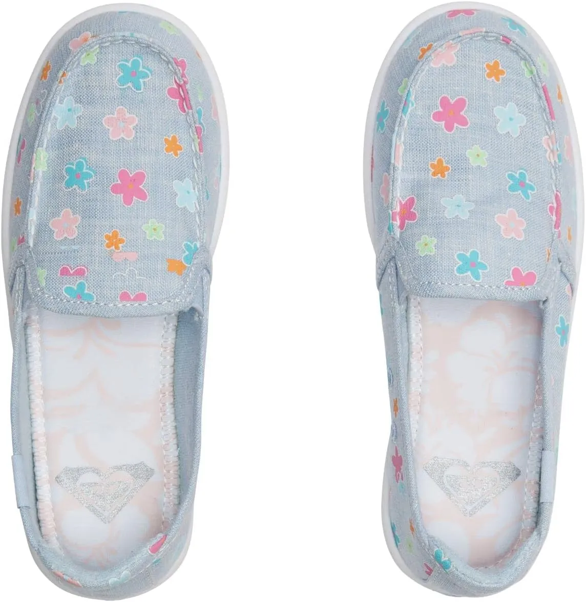 Roxy Girls Minnow Slip on Sneaker Shoe
