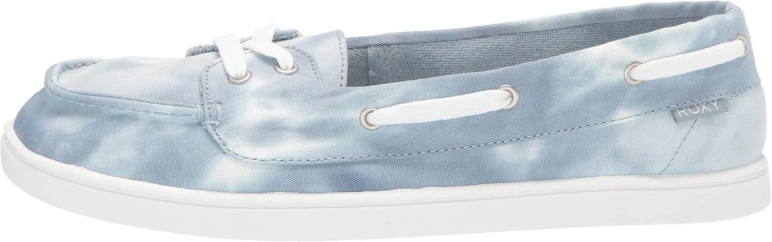 Roxy Women's Ahoy Slip on Boat Shoe Sneaker