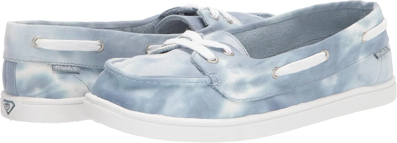 Roxy Women's Ahoy Slip on Boat Shoe Sneaker