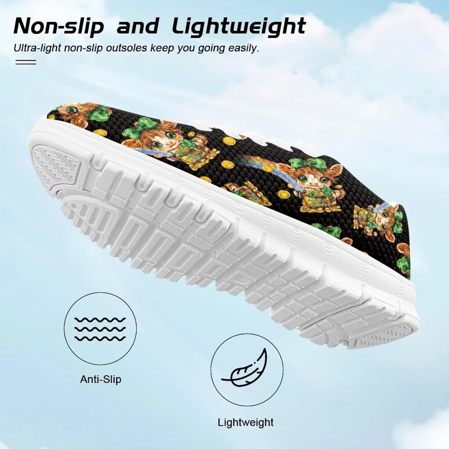 Running Shoes Casual Comfy Outdoor Sneakers for Boys Girls Lightweight Lace-Up Travel Shoes for Walking US Little Kid 11-13 Big Kid 1-5 White Sole