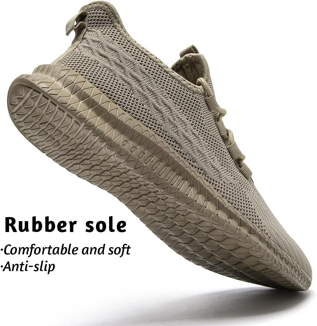 Running Shoes for Men Casual Slip on Tennis Shoes Fashion Sneaker Lightweight Breathable Gym Athletic Sports Walking Shoes