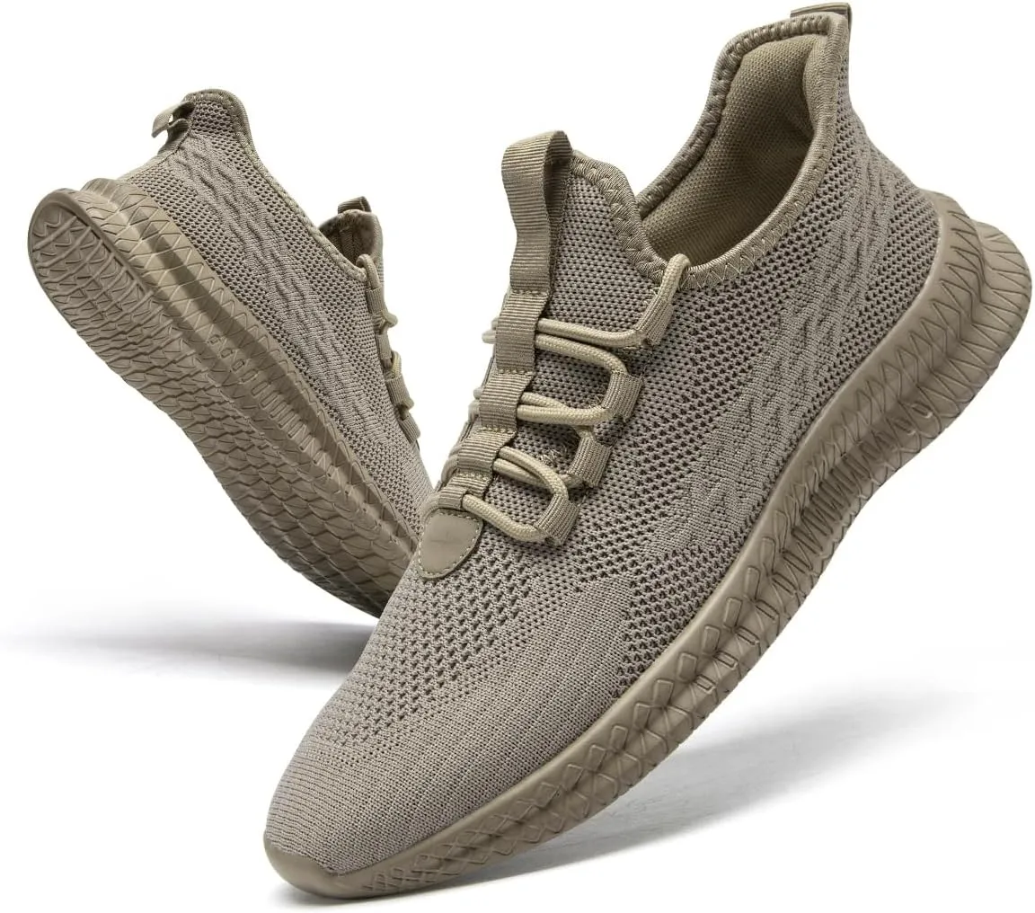 Running Shoes for Men Casual Slip on Tennis Shoes Fashion Sneaker Lightweight Breathable Gym Athletic Sports Walking Shoes