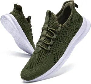 Running Shoes for Men Casual Slip on Tennis Shoes Fashion Sneaker Lightweight Breathable Gym Athletic Sports Walking Shoes