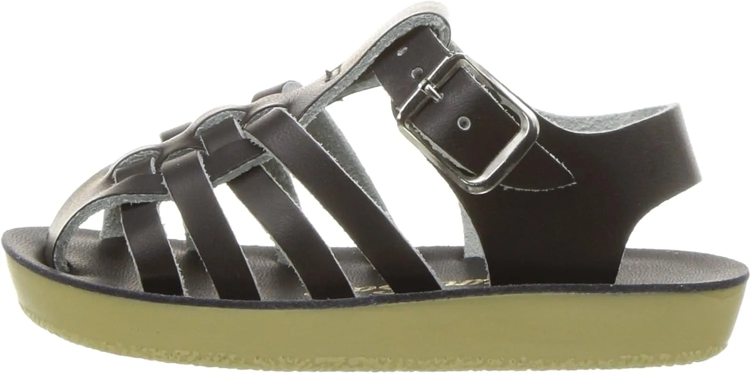 Salt Water Sandals Unisex-Child Sun-san Sailor Flat Sandal