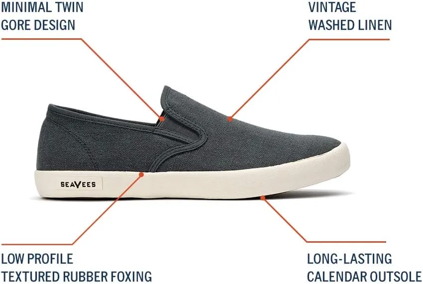 SEAVEES Men's Baja Slip-on Classic M Sneaker