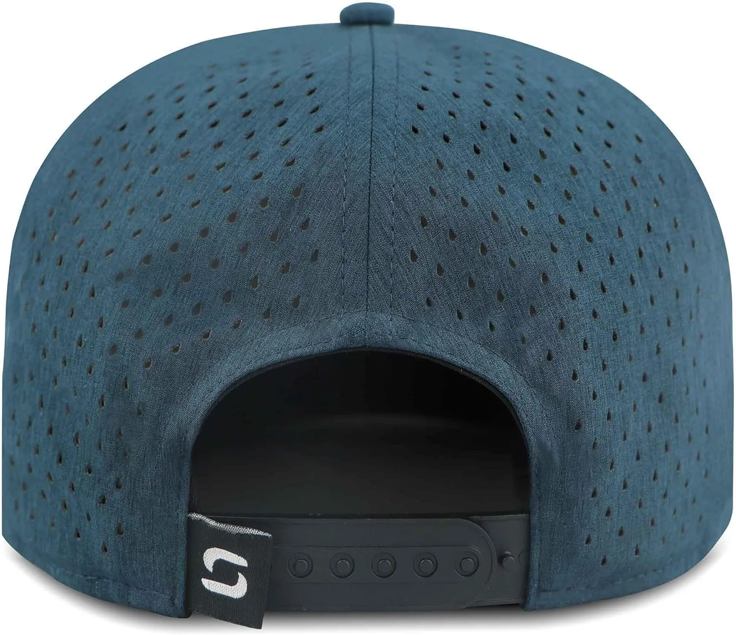 SHOHELL Flat Bill Baseball Cap, American Flag Hat, Water Resistant Snapback Hat, Flat Brim Golf Hat, Fishing & Outdoor Hats