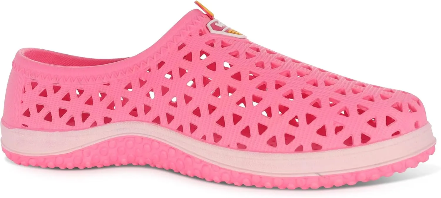 Shorepoint Outfitters Women's Vented Water Shoes, Non-Slip Shower Shoes, Pull-On Shoes for Pool, Beach, Garden, and Outdoors