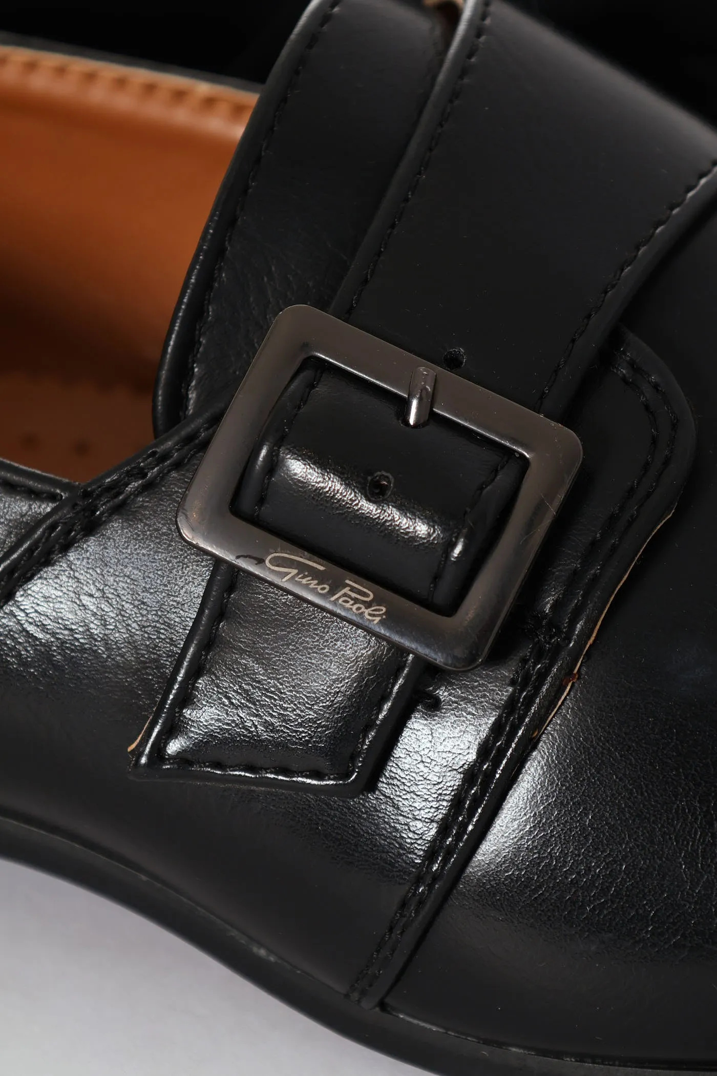 Slip On Buckle Loafer - Black