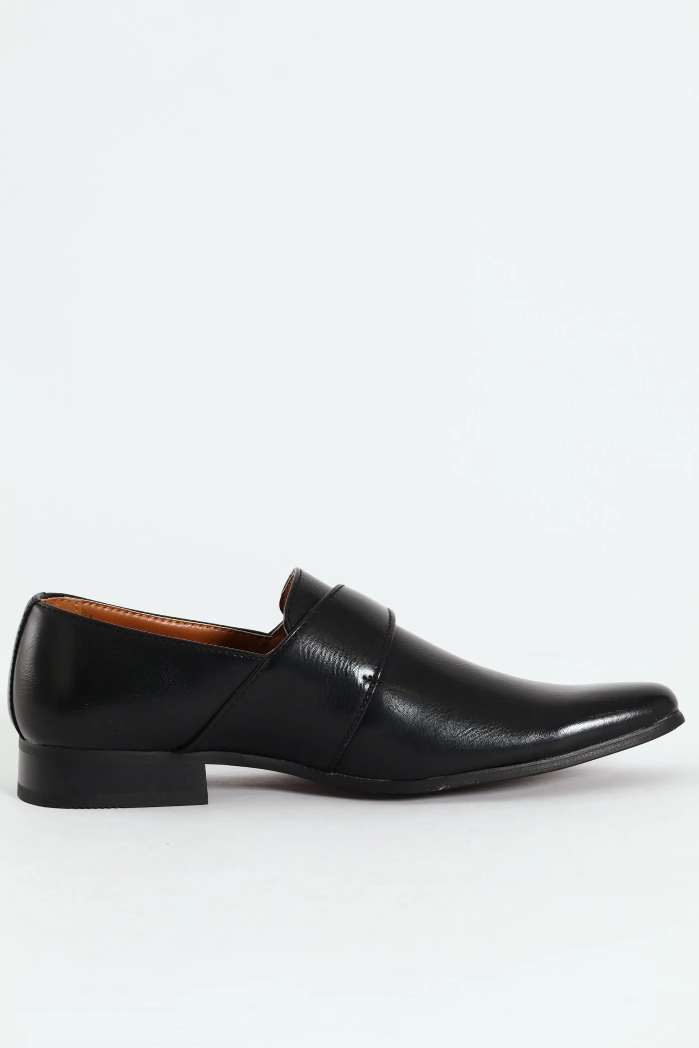 Slip On Buckle Loafer - Black