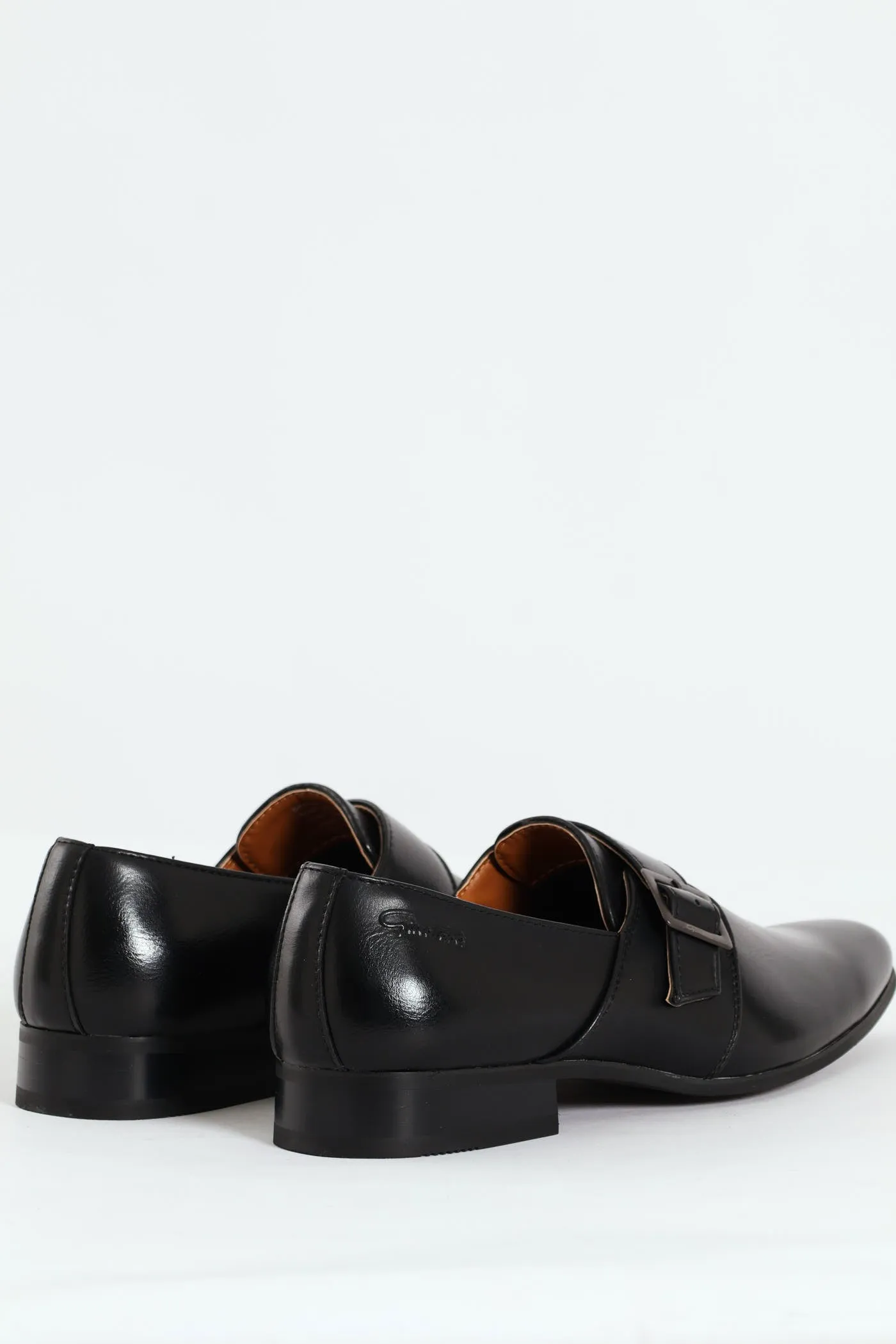 Slip On Buckle Loafer - Black