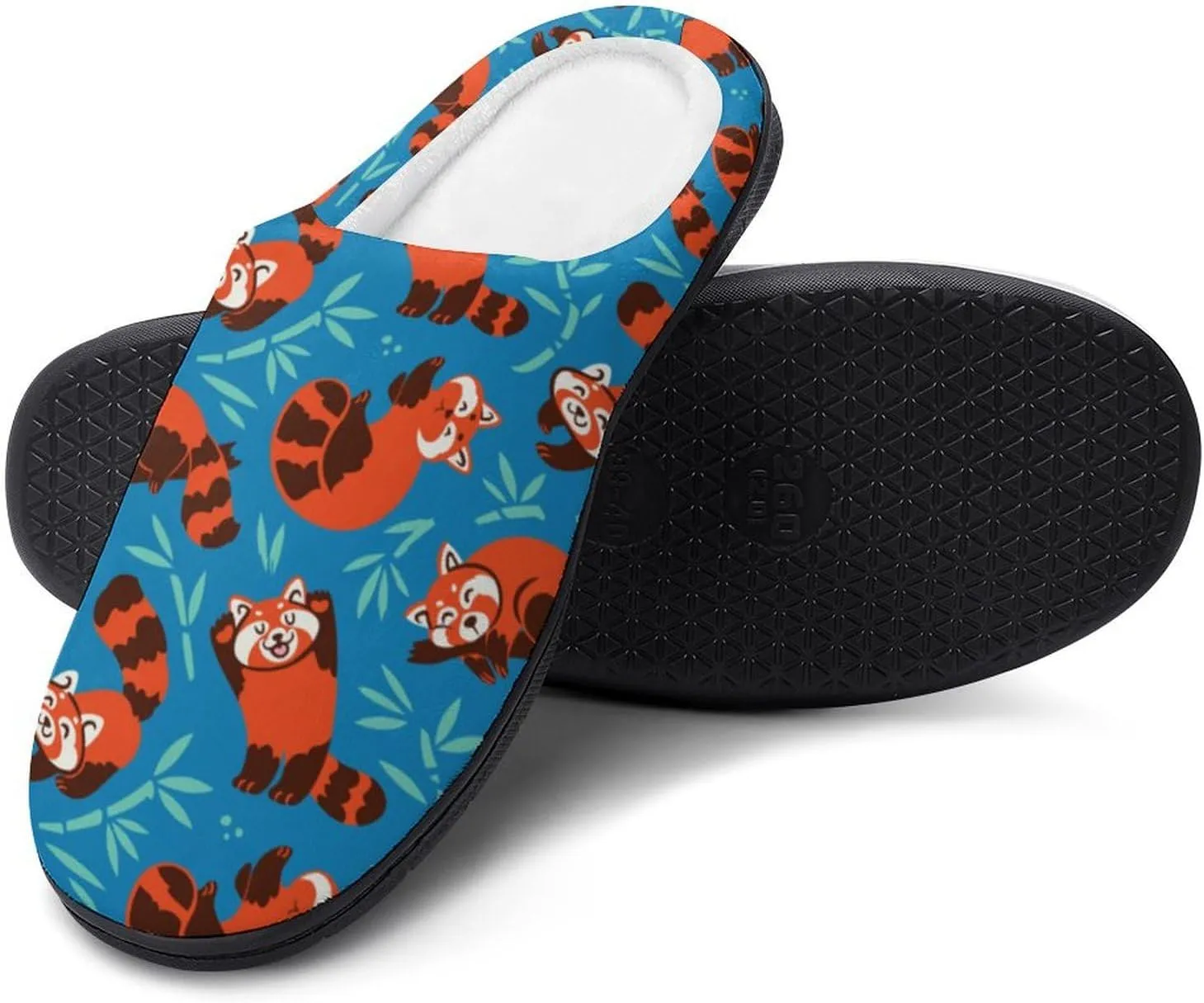 Sloth Happy Halloween Slippers For Women Memory Foam Cotton House Clog Slippers Comfy Slip-On Shoes Indoor Outdoor
