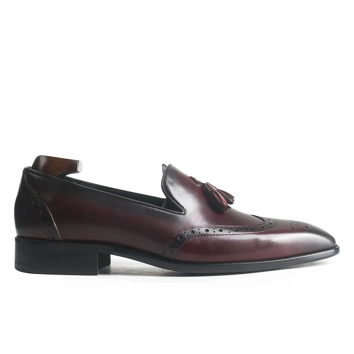 Smart Casual Wingtip Tassel Loafers