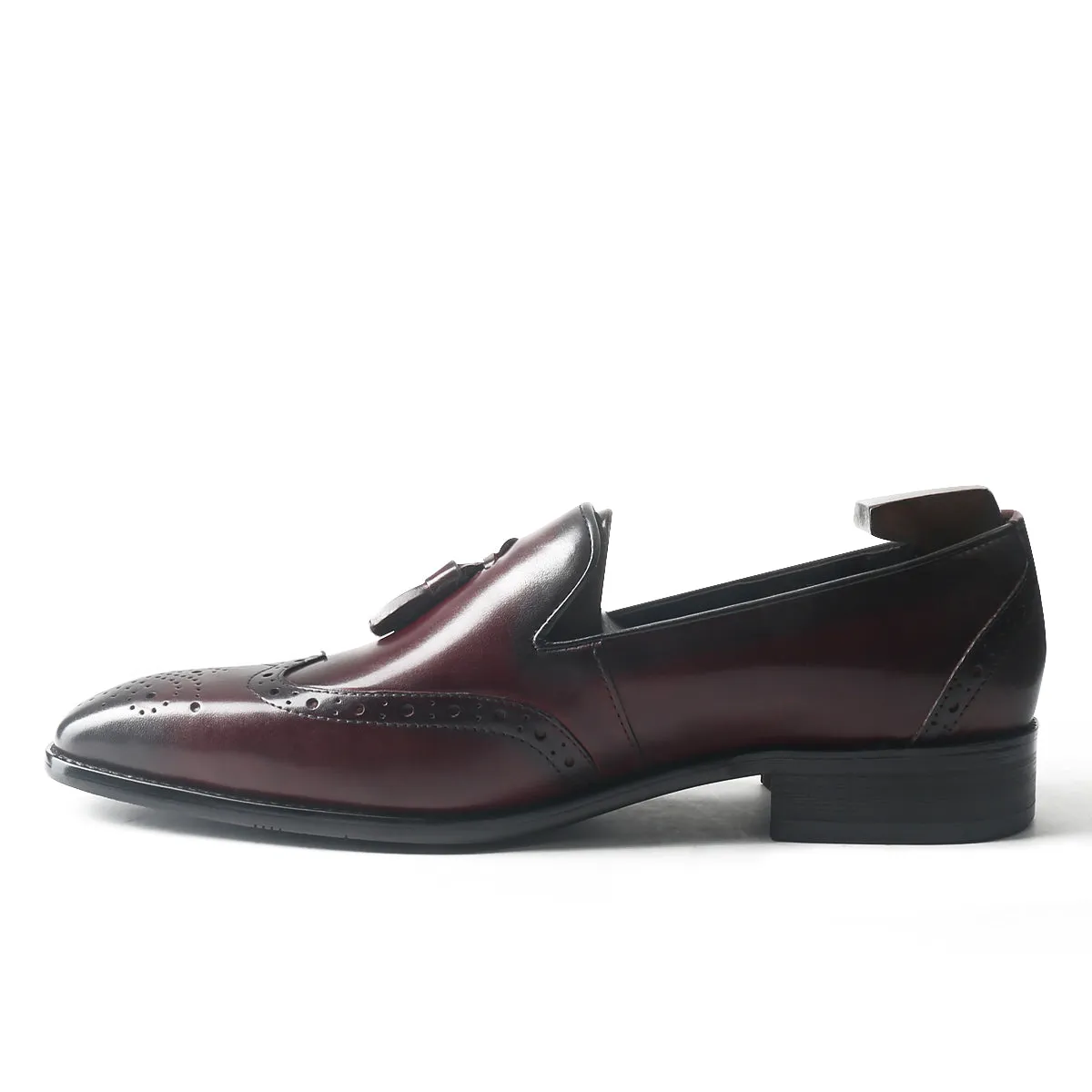 Smart Casual Wingtip Tassel Loafers